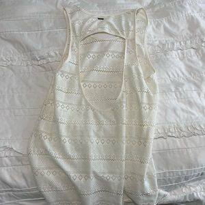 Roxy crochet beach coverup